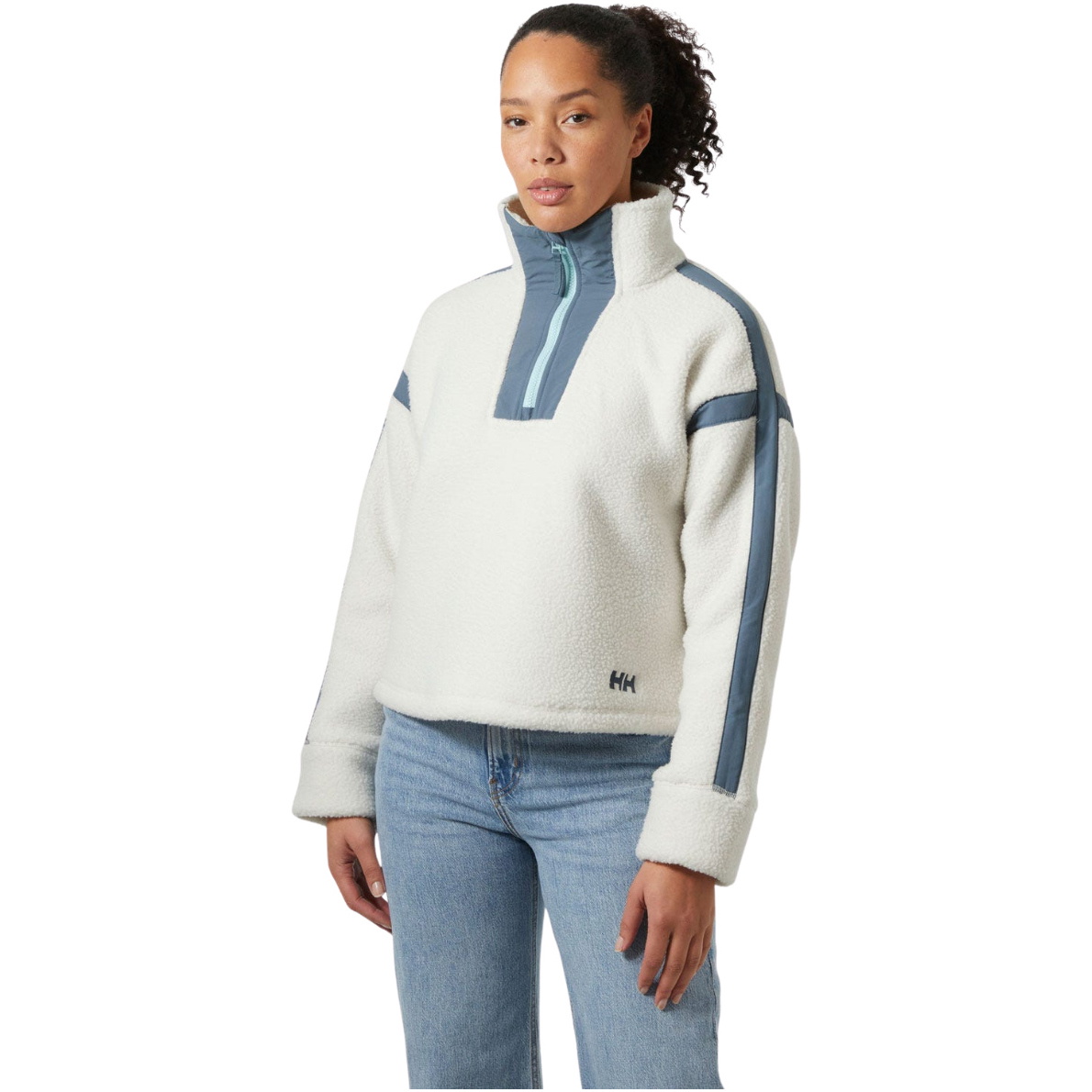 2025 Helly Hansen Womens Imperial Pile Zip Pullover 49581 - Snow